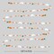 Easter Party Decorations - Bunny Carrot Circle Dot Garland Streamer Hanging Paper Buffalo Plaid Carrot Polka Dot Rabbit Banner for Spring Day Party Supplies